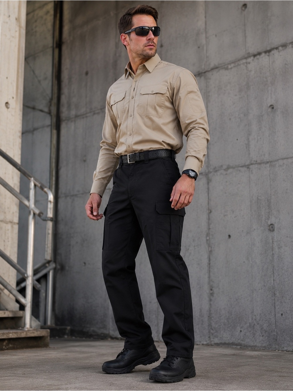 5.11 Tactical Men’s 36 PDU Class B Twill Cargo Pants Black Style 74326 EUC